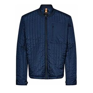 ONLY & SONS Blue Lightweight Puffer Jacket with Quilted Design